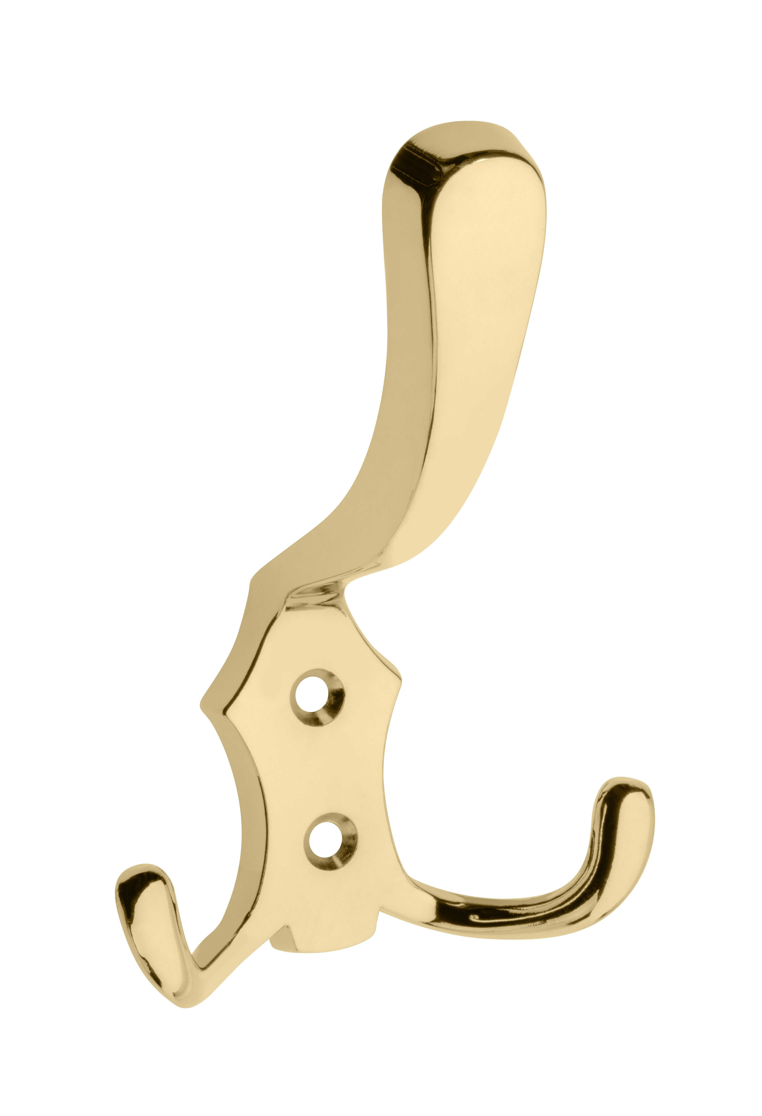 Cabide de chapéu fundido em ouro