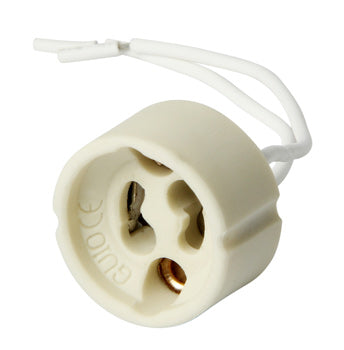 Keramický držiak lampy Gu10