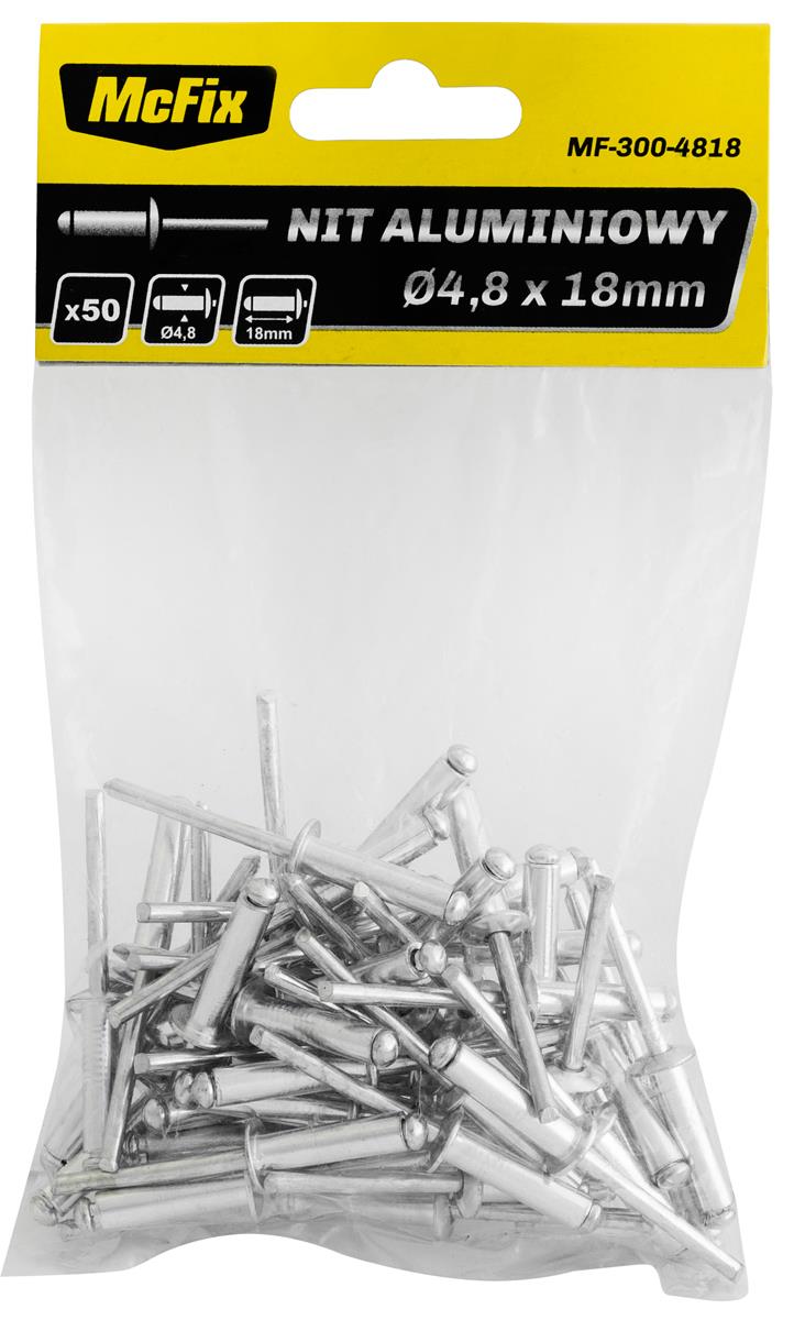 Aluminum Rivets Op-50 Pcs 4.8*12mm