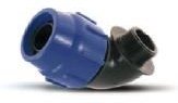 Pe-elbow Clamp 40x5/4/90' External Thread Wavi-033565 Cz