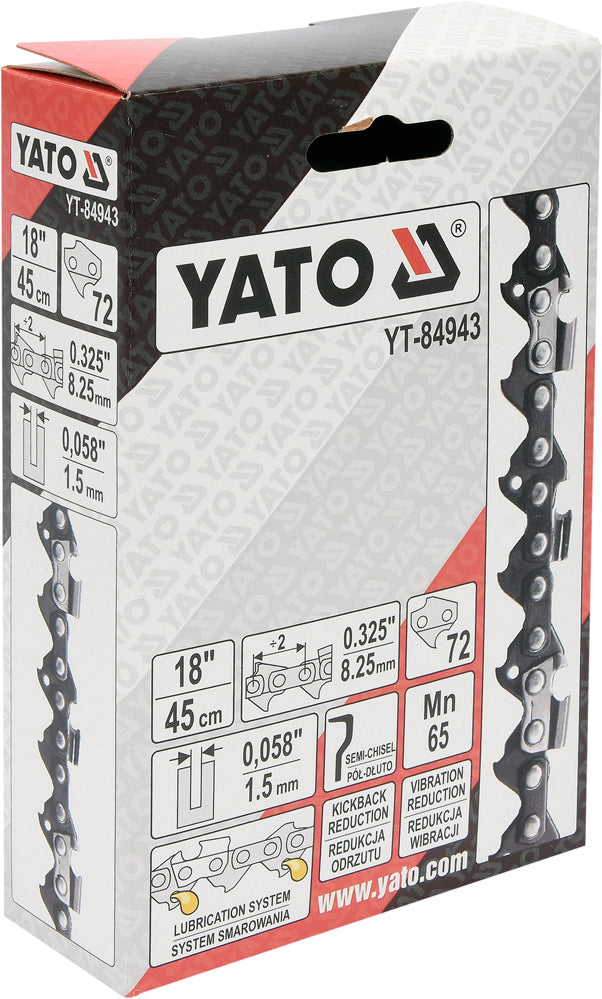Saw Chain 18'' .325 1.5mm 72t