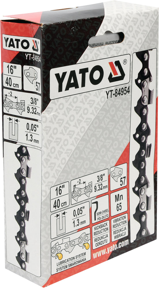 Saw Chain 16'' 3/8' 1.3mm 57t