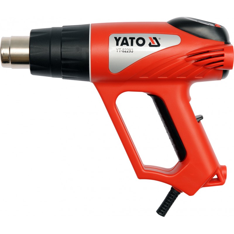 Varmepistol 2000w 70~600°c Tilbehør Lcd Display