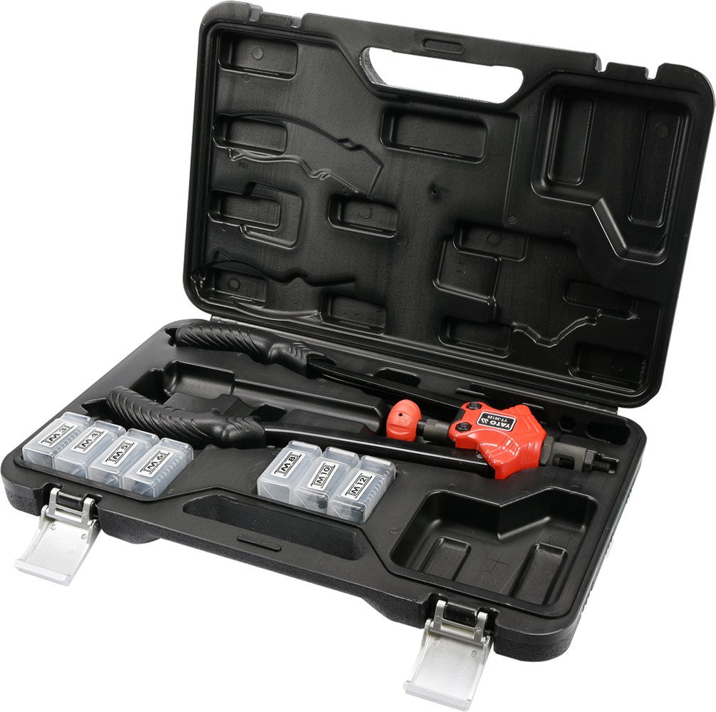 Handklinkhamer voor klinkmoeren M3-m12