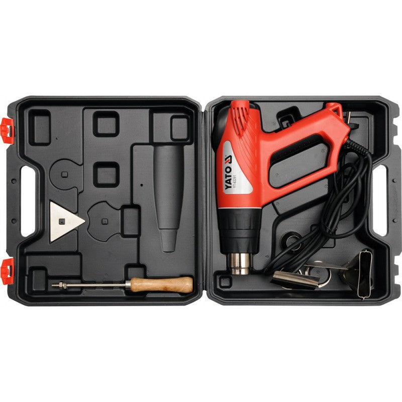 Pistol termic 2000w 350/550°c Cu Accesorii