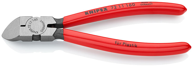 Boční štípací kleště na plasty 45° 160mm