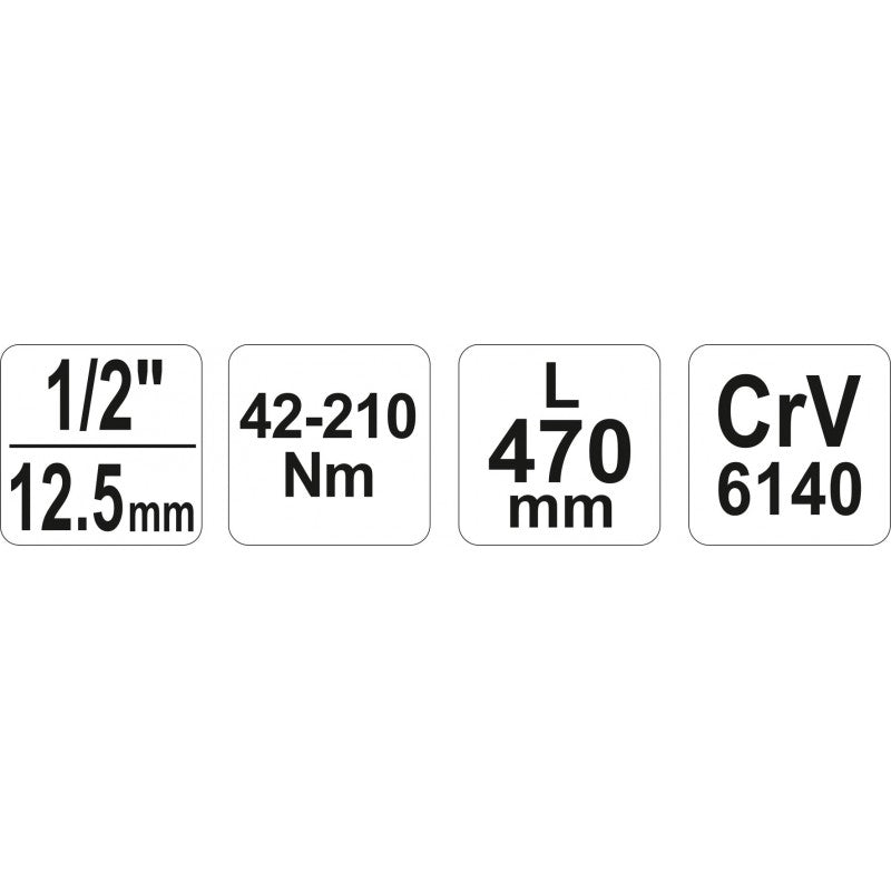 Sreangán Casmhóiminte 1/2'' 42-210nm