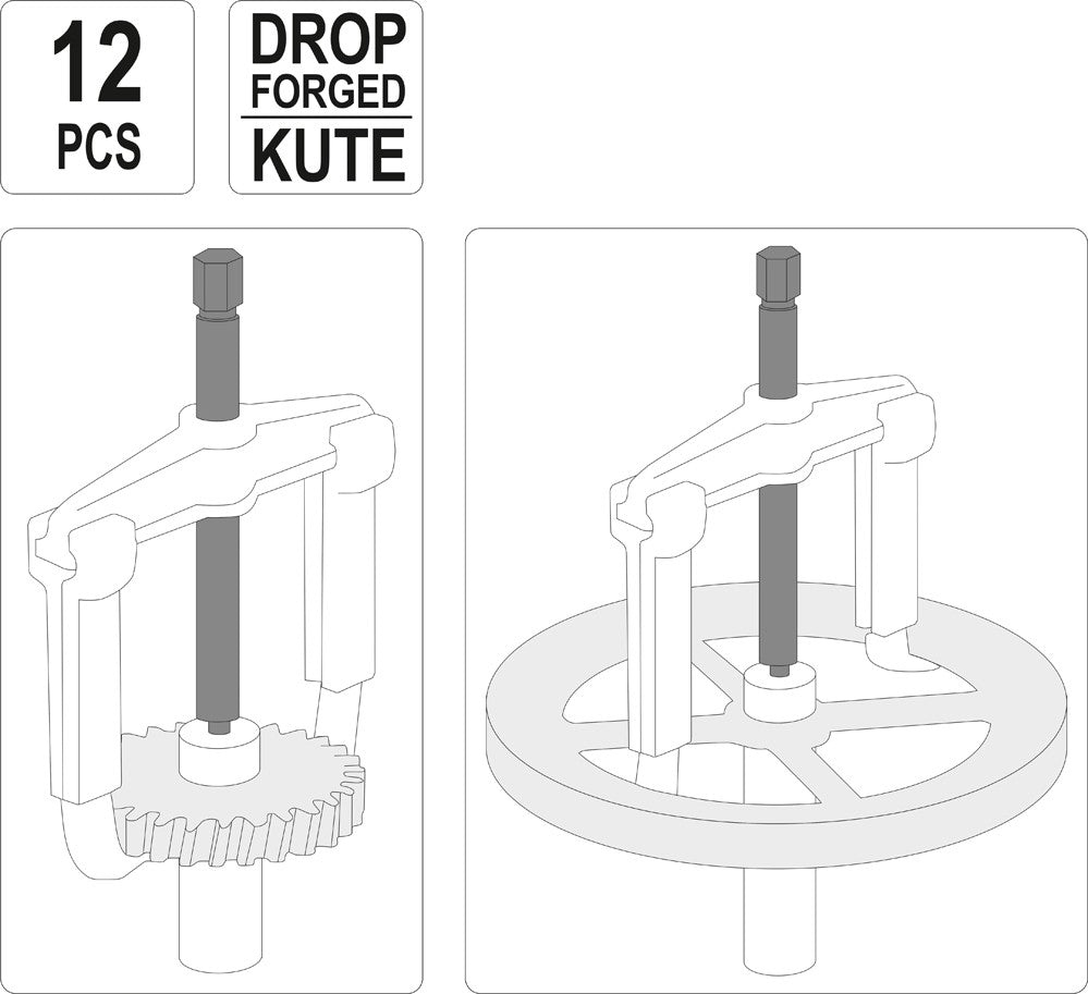Bearing Puller For Hard-to-reach Places