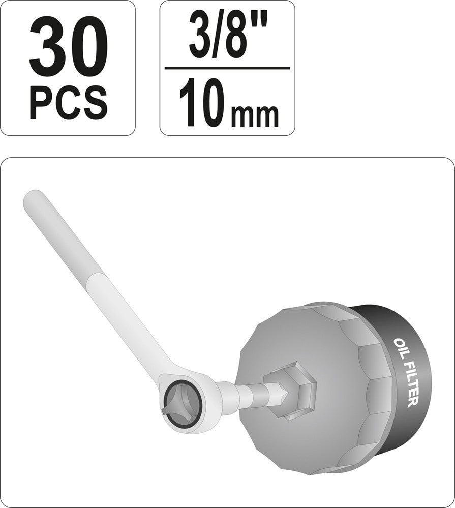 Oliedopsleutels 30 stuks