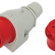 Fast isoleringsplugg 16a 400v 3p+z Ip44