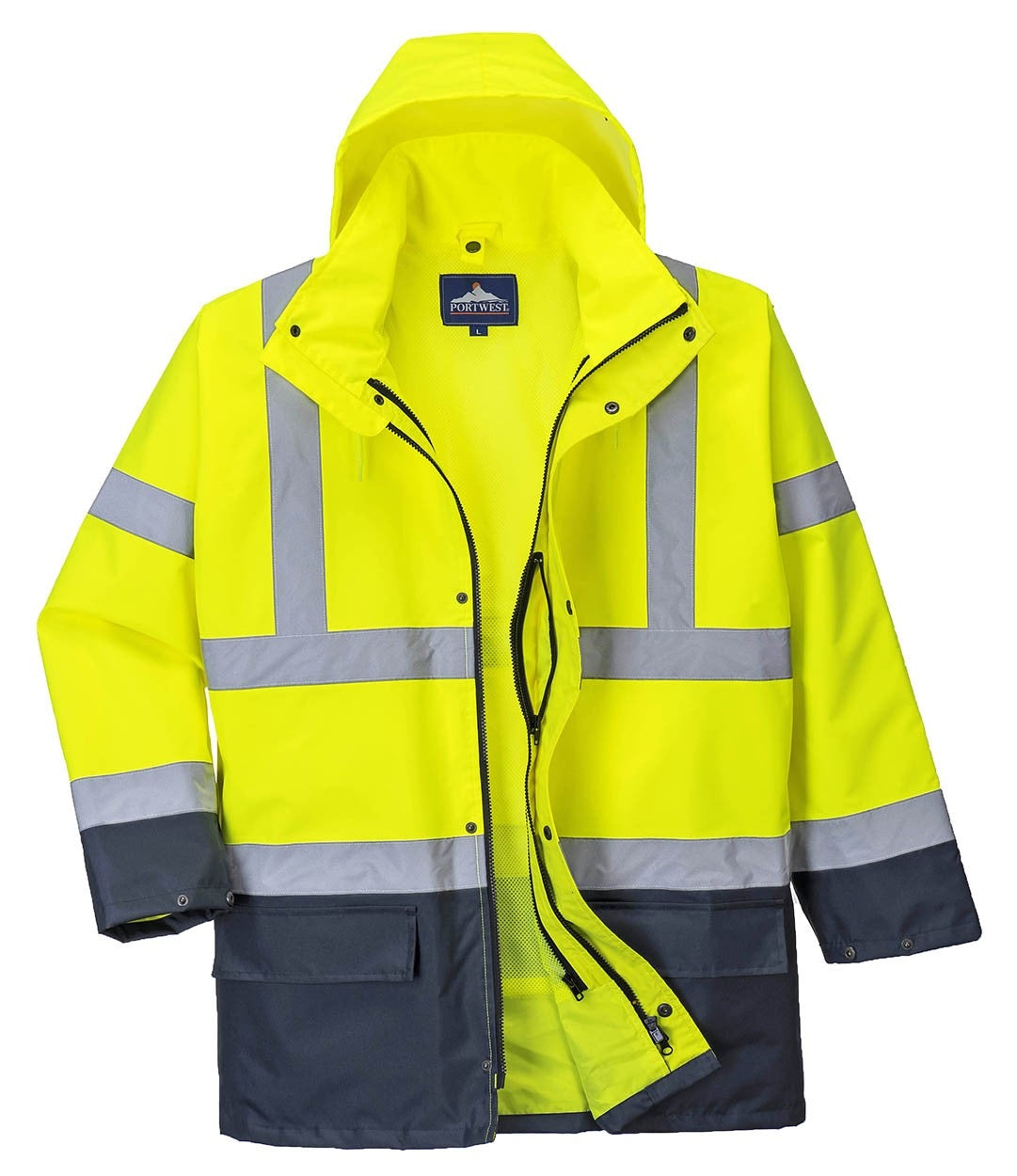 Jól látható szigetelt kabát S766ynr Hi-vis 5in1 Xxl