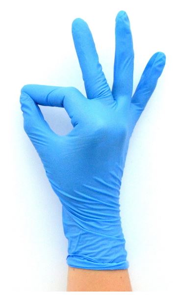 Nitrile Gloves Master Aloes Size S Pack Of 10
