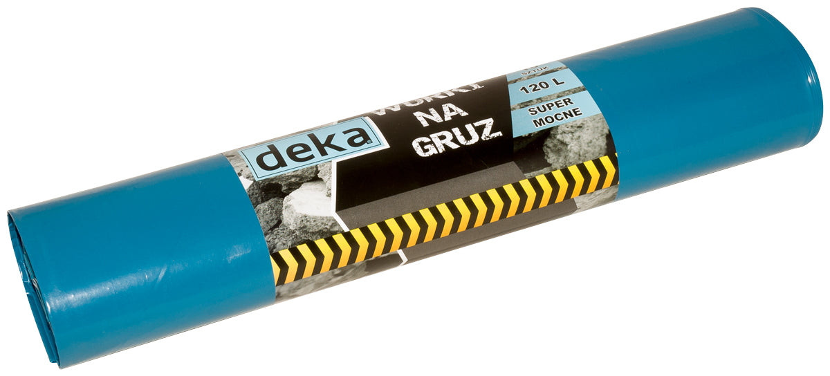 Törmelékzsákok Erős Kék 120l A10