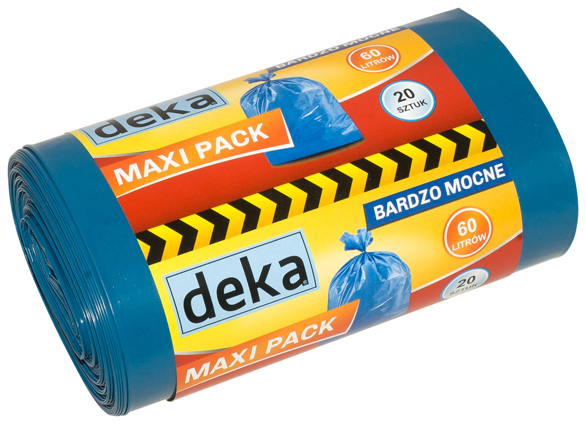 Maxi Pack Sacos Muito Forte Azul 60l A20