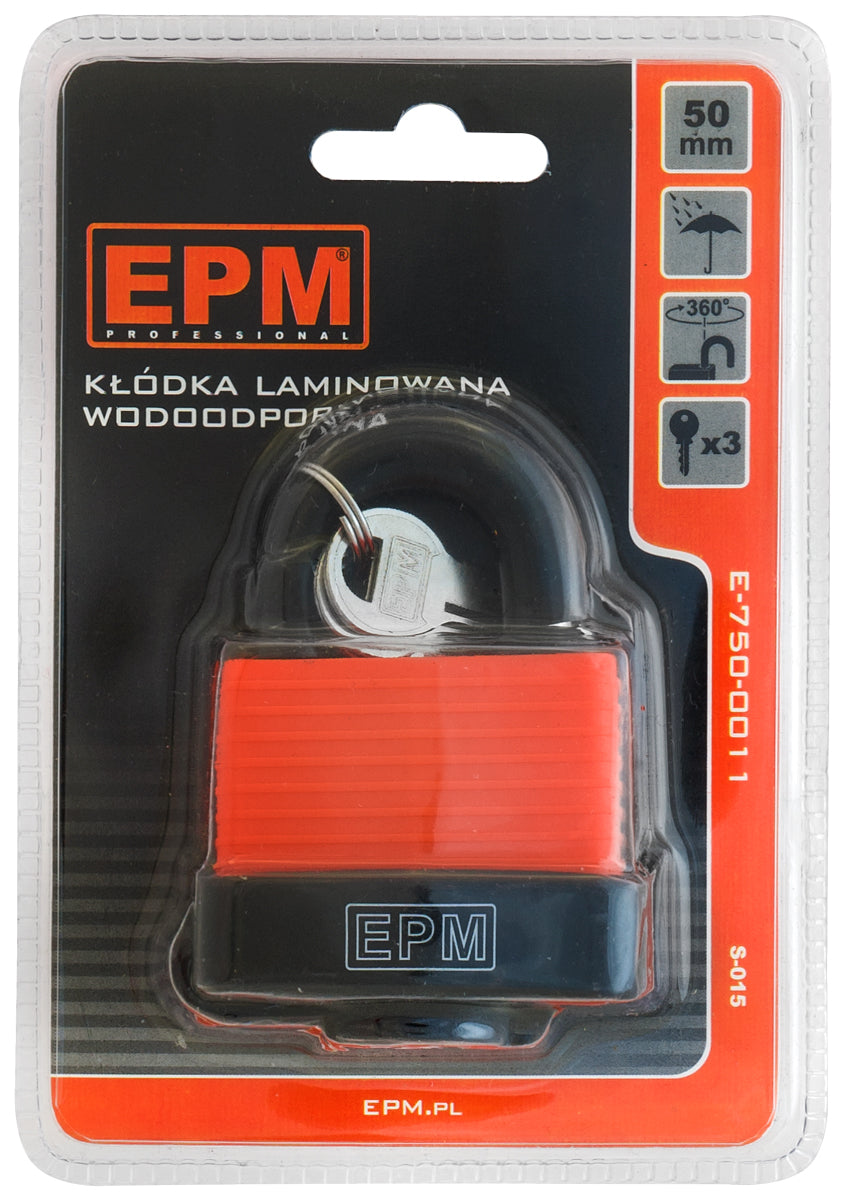 Laminált lakat S-015 50mm