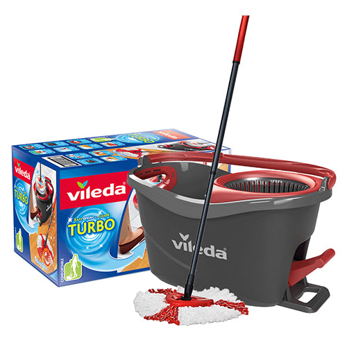 Vileda Easy Wring Turbo Box Mop + Eimer + Squeezer