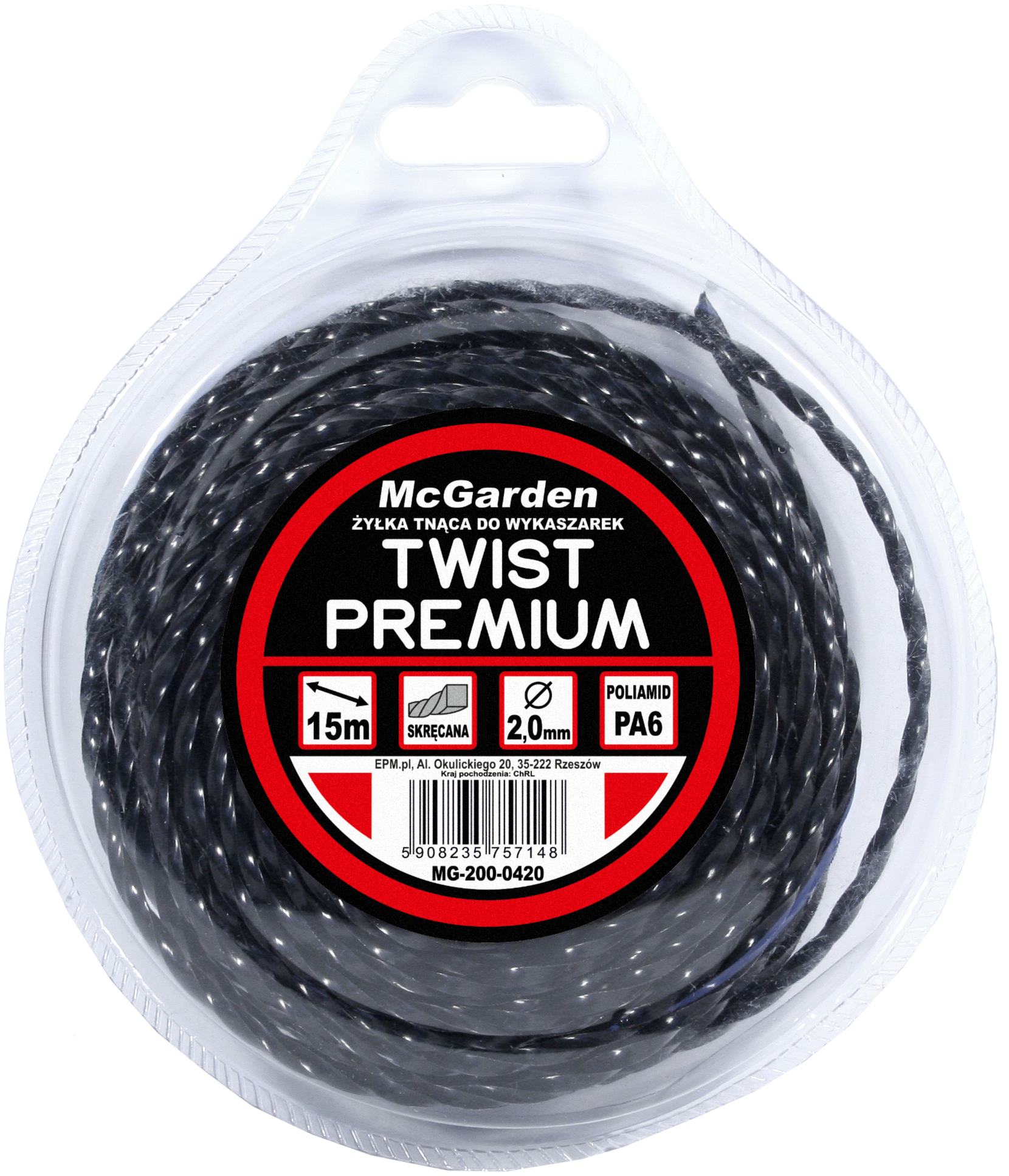 Křovinořez Twist Premium Line 2,4mm 15m