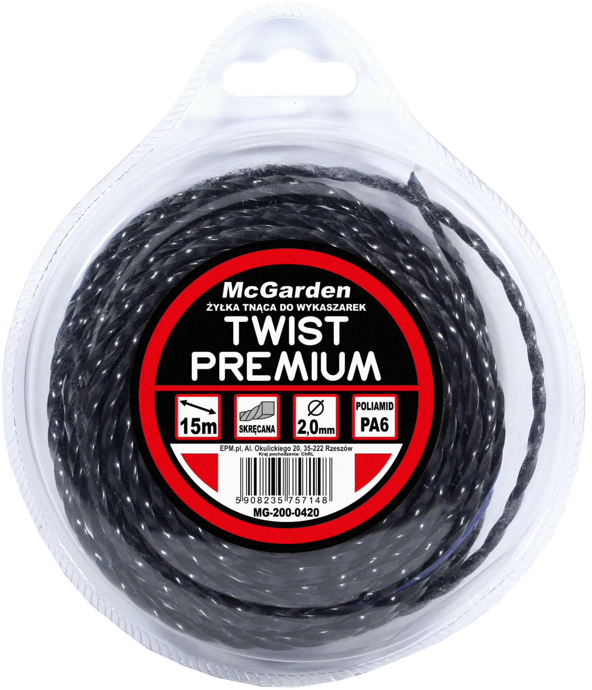 Twist Premium buskrydderlinje 3,0 mm 15m
