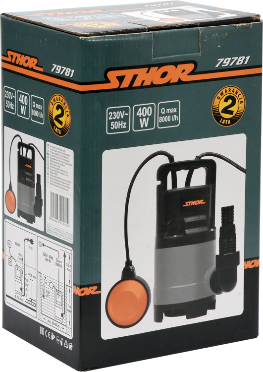 Submersible Pump For Dirty Water 400w