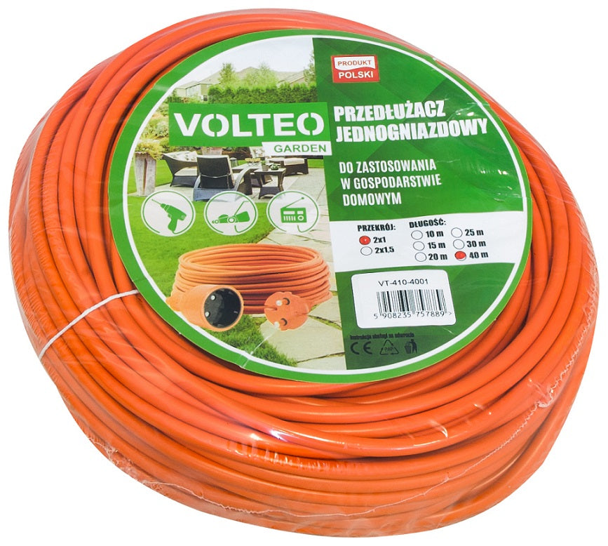 Zahradní prodlužovací šňůra 30m Kabel H05vv-f 2*1mm