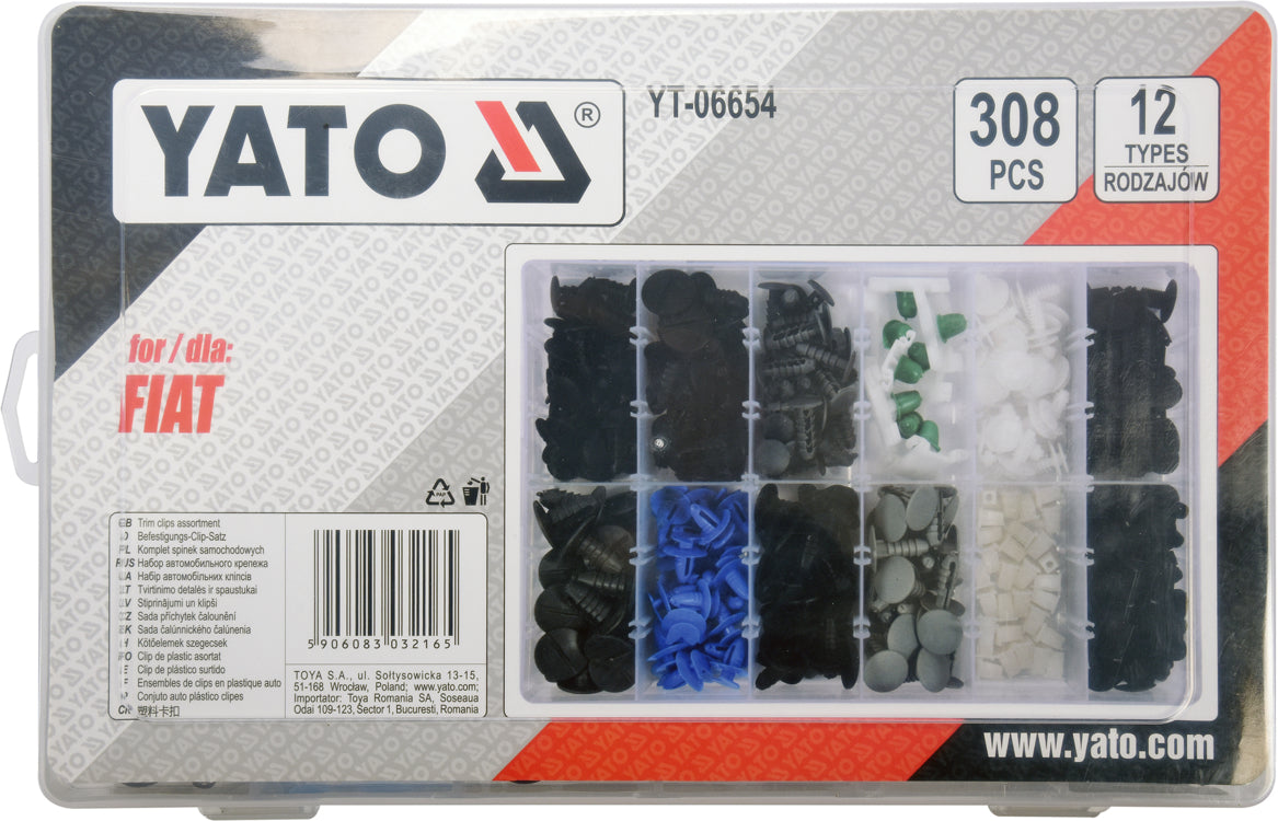 Set cleme auto Fiat 308 buc