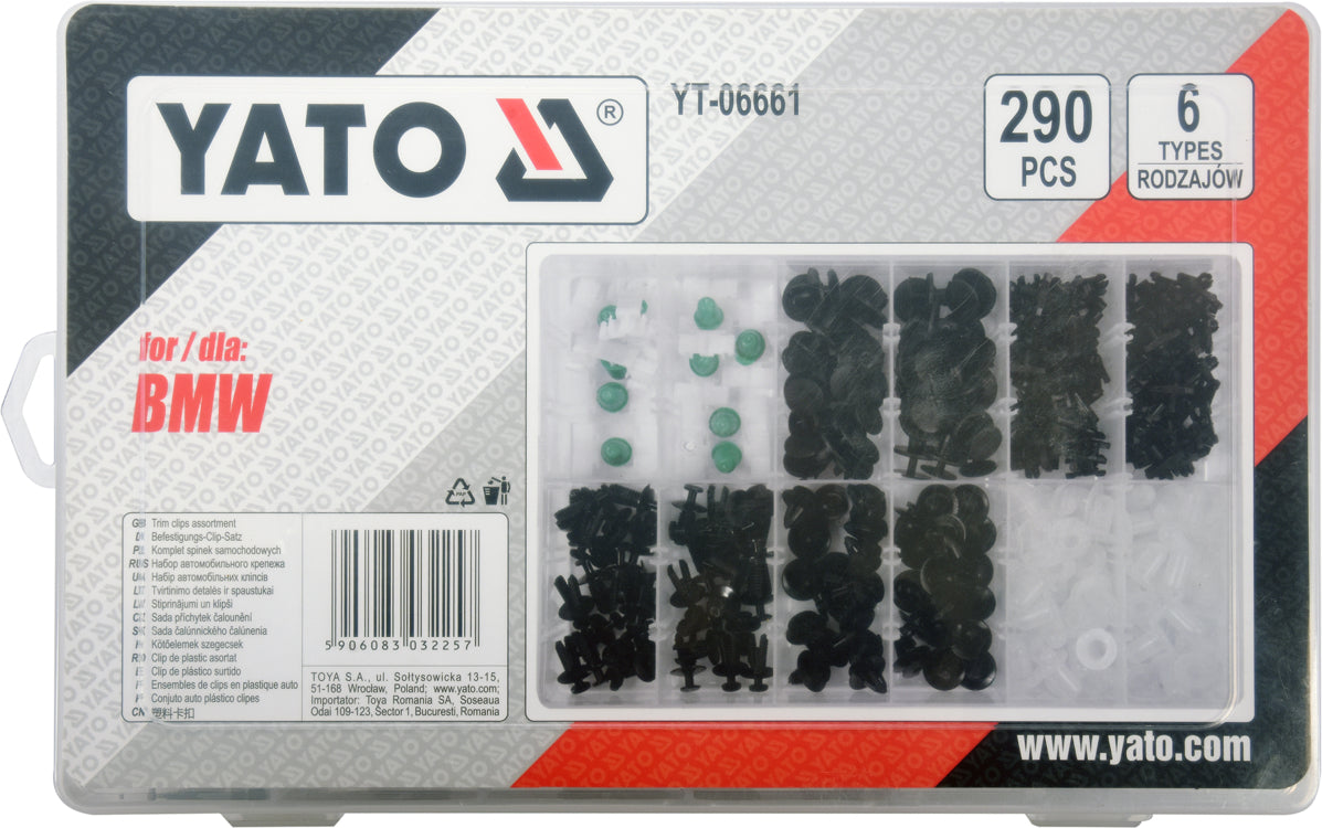 Set Agrafe Auto Bmw 290 Buc