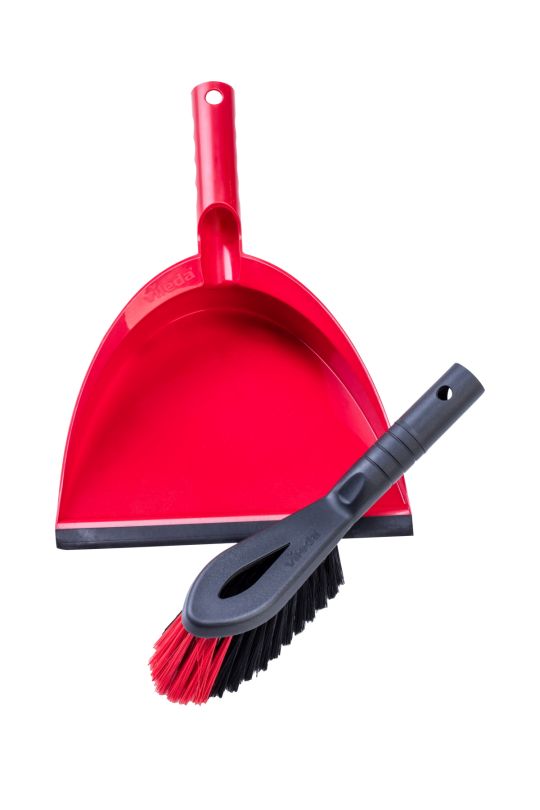 Vileda Porte-poussière 2 en 1 avec brosse