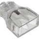 Quick Connector 2*0.5-2.5mm2 Transparent/white 10 Pcs