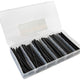 Heat Shrink Tubing Set 100 Pieces Black