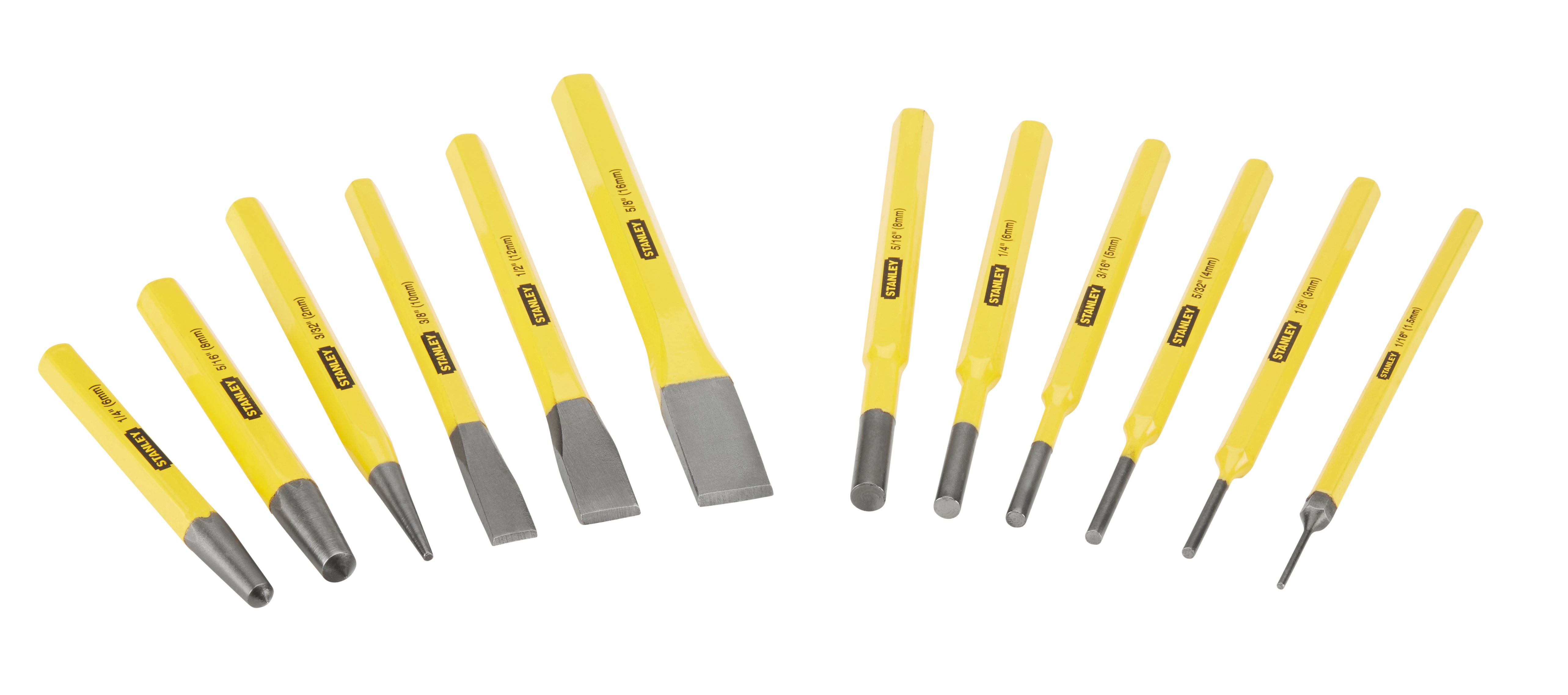 Set dalte + poanson 12 buc