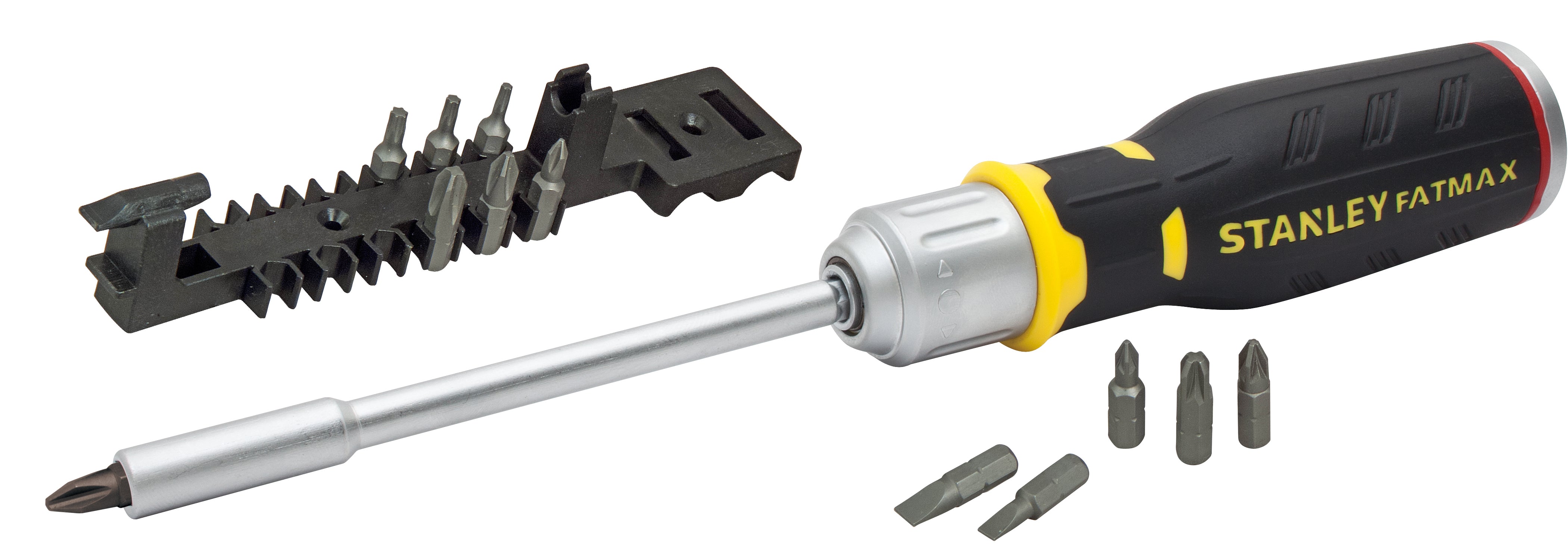 Ratelschroevendraaier met 12 bits