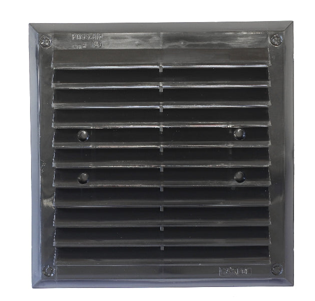 Lüftungsgitter 175*175mm Graphit