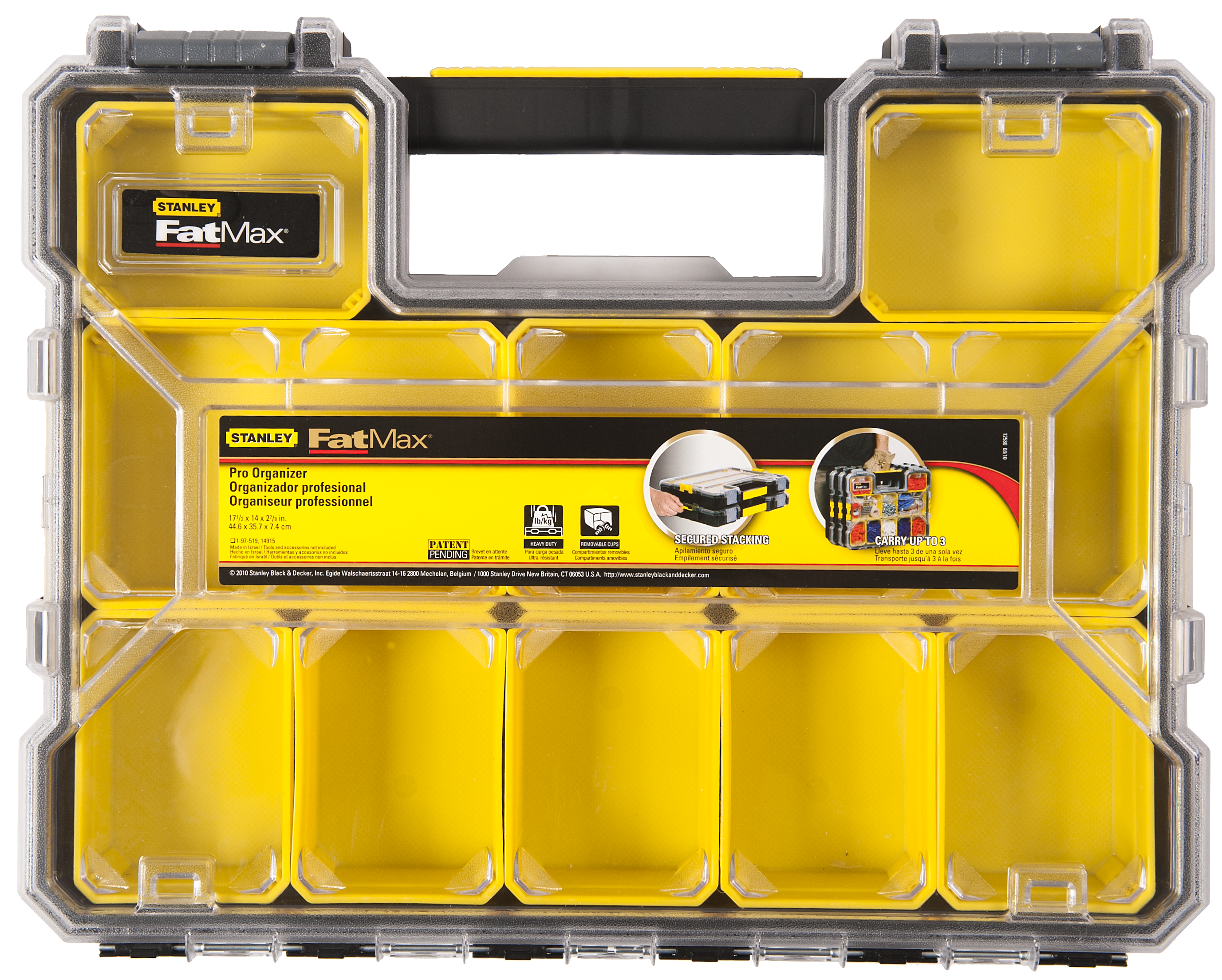 Fatmax Pro Organizer Low - Plastklämmor