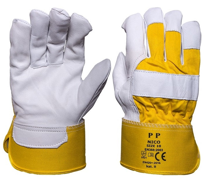 Nico Goatskin Grain Leather Gloves Rs Turr