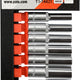 Set prize lungi 1/4'' 8 piese