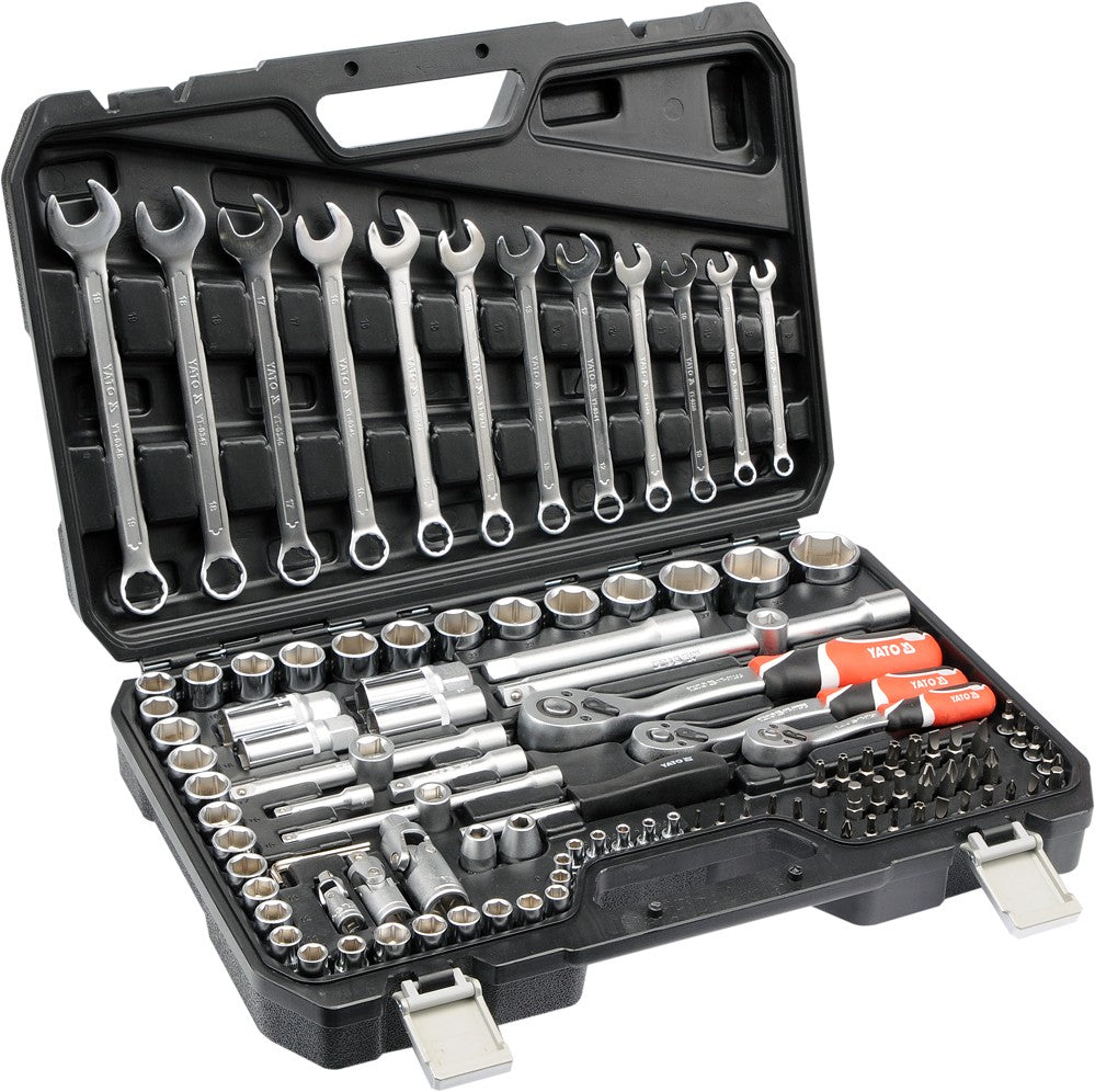 Kit Herramientas 1/4'' 3/8'' 1/2'' 111 Piezas Xl