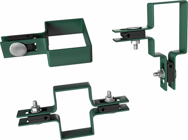 Grøn Monteringsklemme 60*40mm Mellem