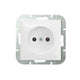 Pearl Single Nest P/t B/u White