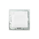 Pearl Prise Simple P/t Z/u Ip44 Blanc Rabat Blanc