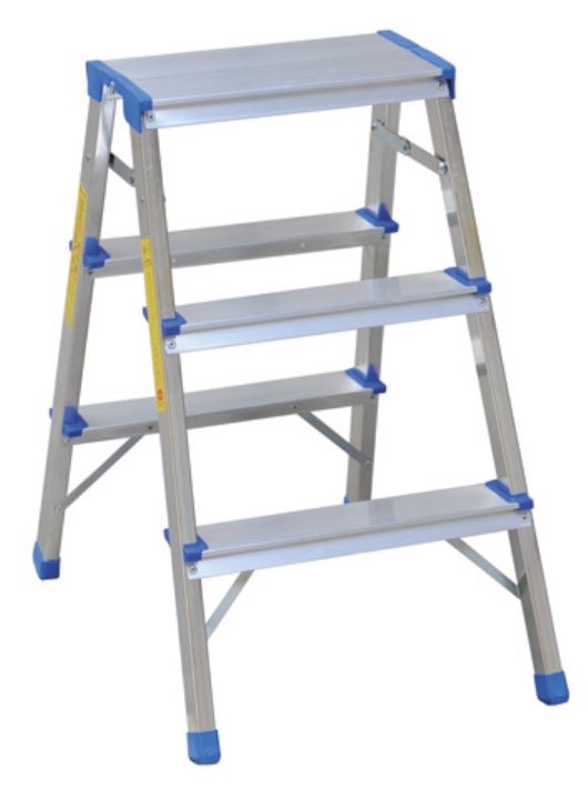 Rebríková skladacia stolička 68 cm 2 stupne + plošina