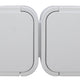 B2 Dupla foglalat N/t Z/u Ip54 Fehér, Fehér Flip