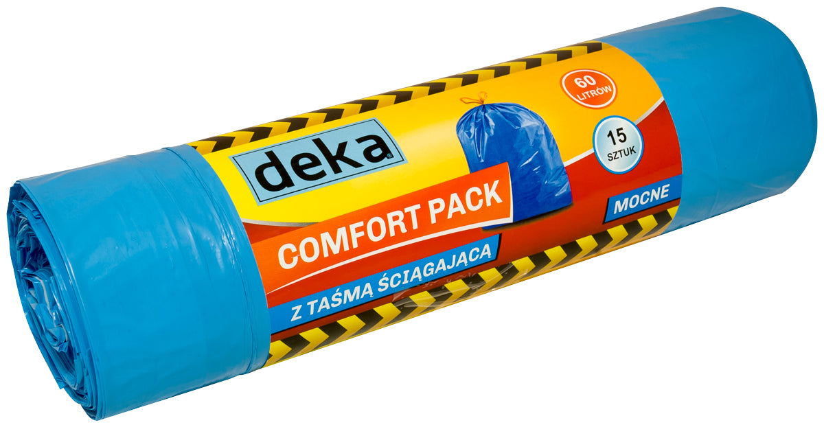Sacs Confort Pack Strong Bleu Avec Sangle 60l A15