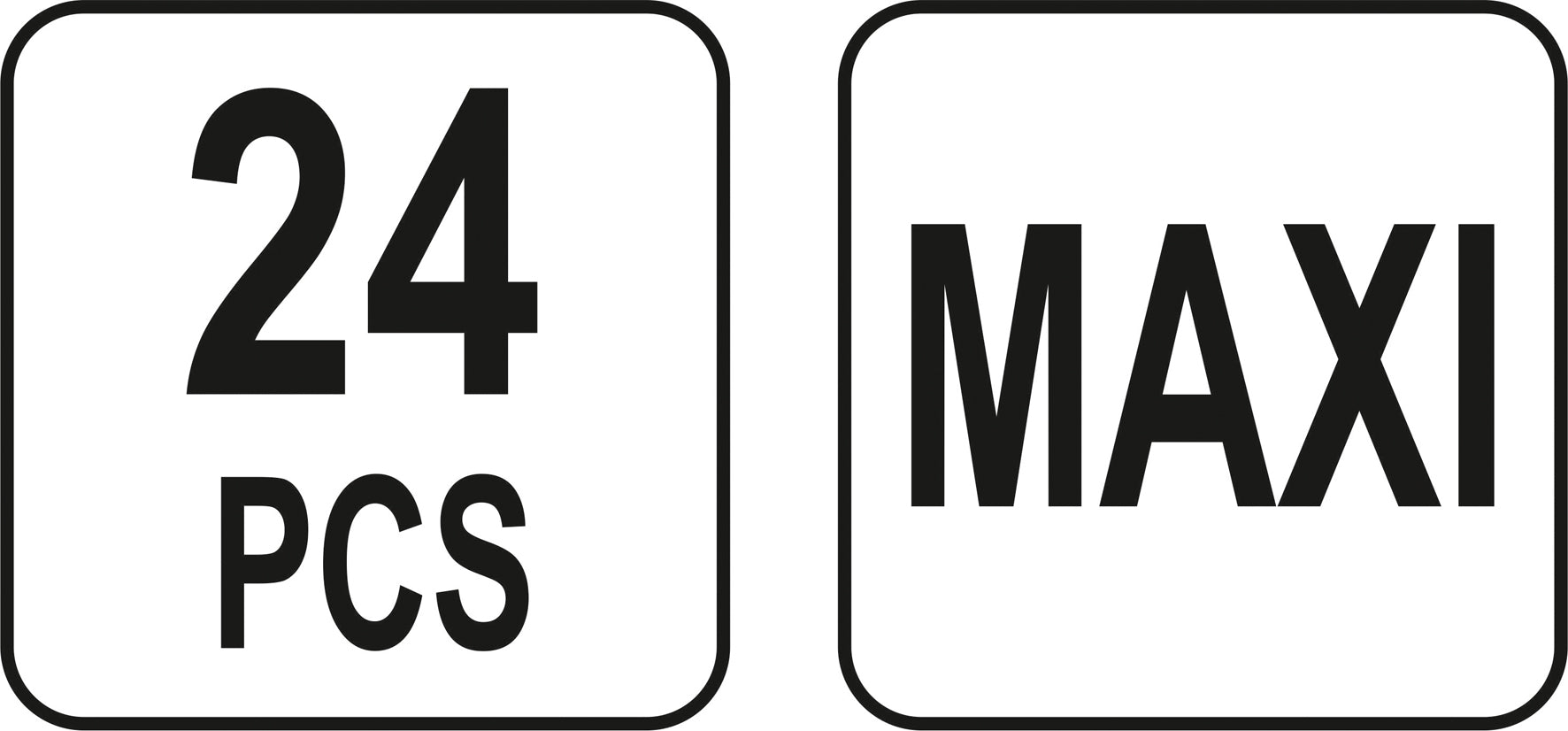 Set di 24 fusibili a lama maxi