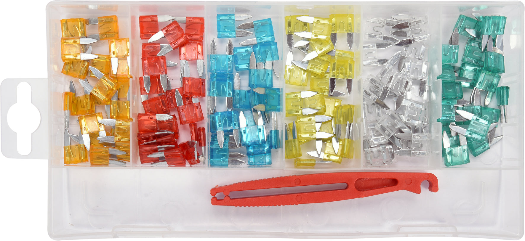 Set Of 121 Mini Blade Fuses