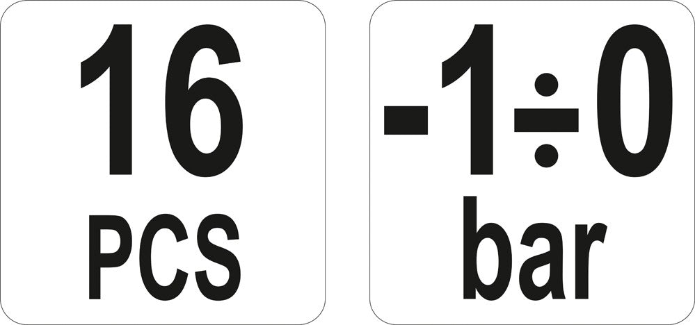 Vakuumtryckspump 16 delar