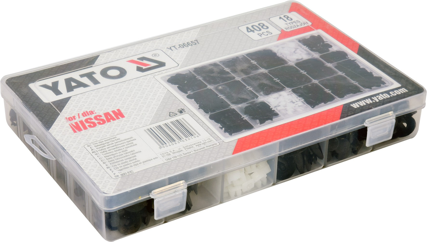Set cleme auto Nissan 408 buc