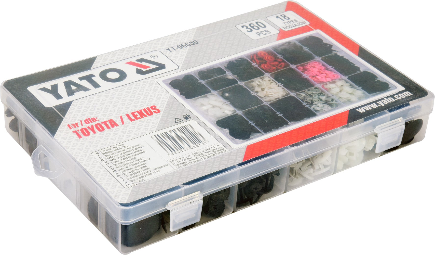 Set cleme auto Toyota/lexus 360 buc
