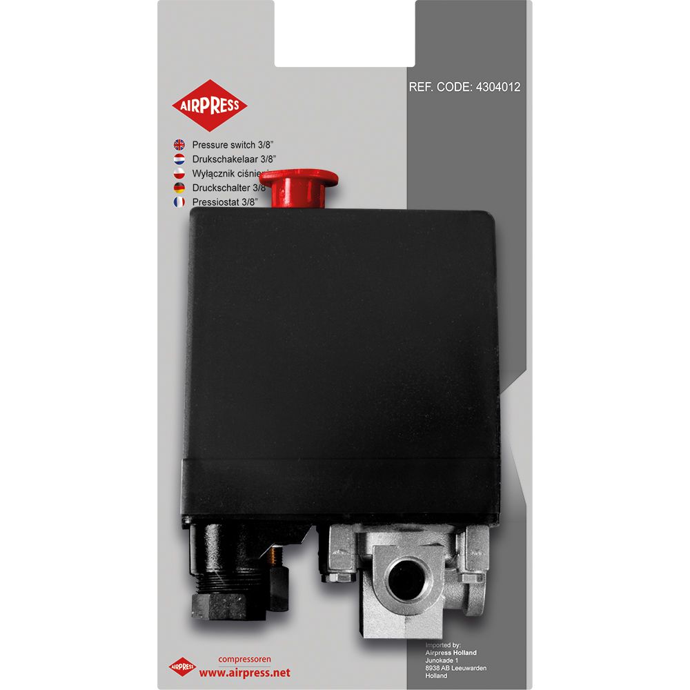 Tlakový spínač 1/4'' 400v 6 Bar