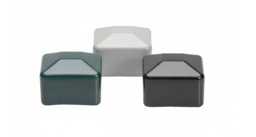 Capac Stâlp Pătrat Nsk 15 379 Negru