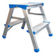 Stege Aluminium Fällbar pall 44cm 1 Steg + Plattform